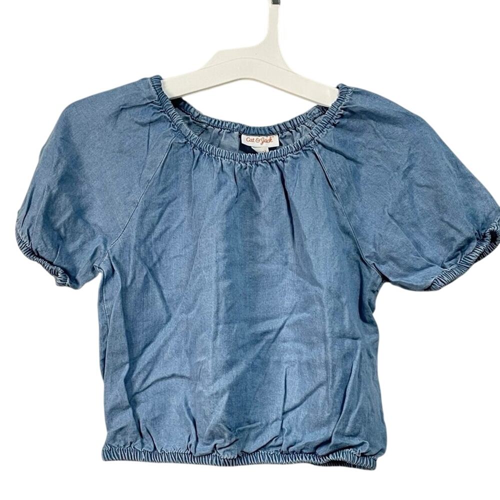 Cat & Jack Girl’s M Short Sleeve Shirt
